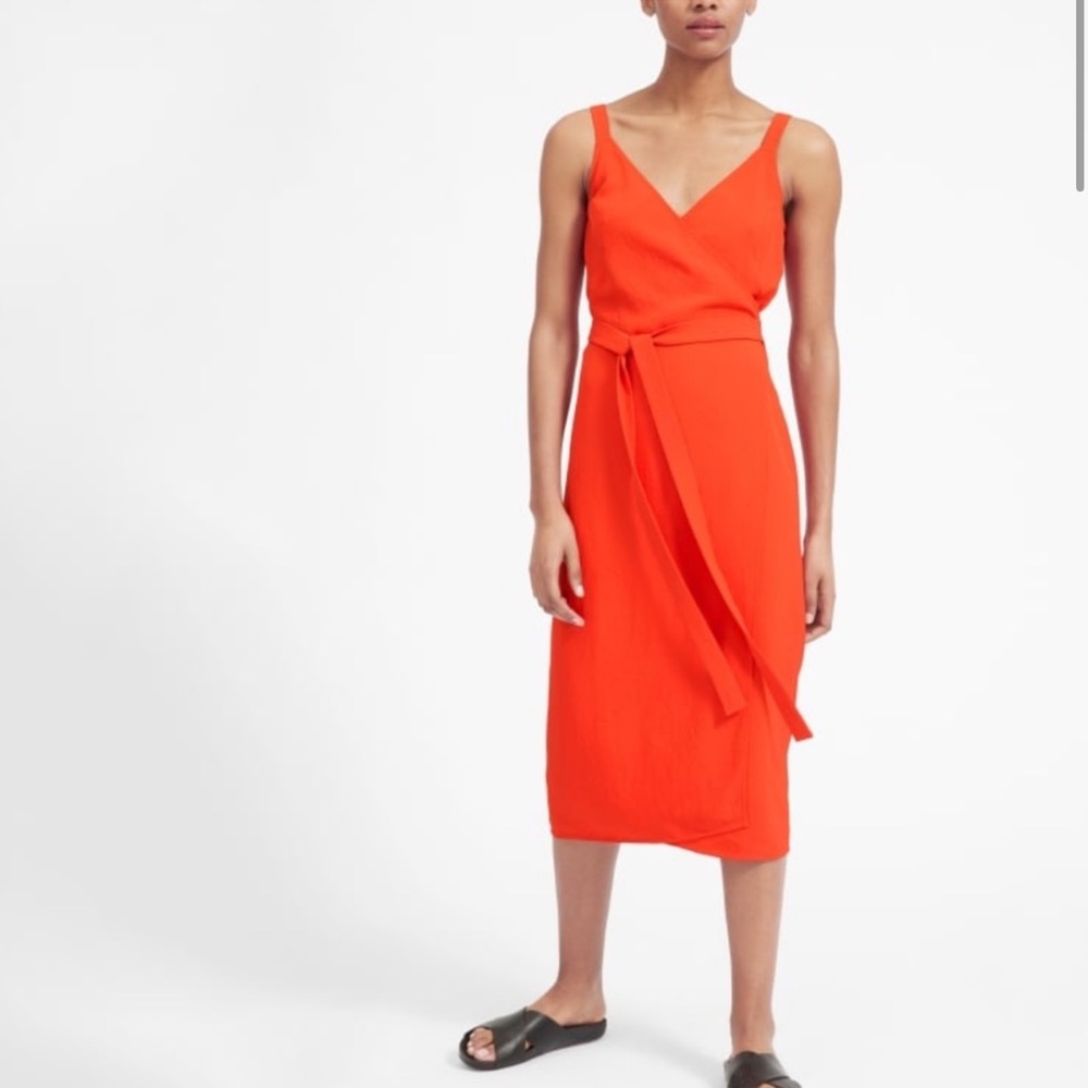 EVERLANE • The Japanese GoWeave Tank Wrap Dress